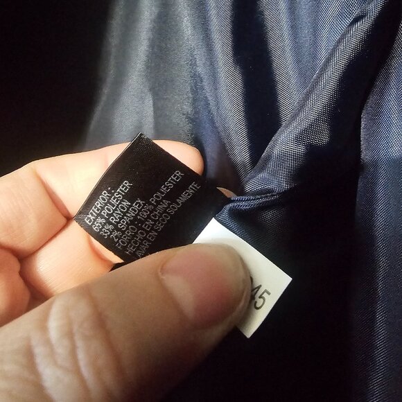 Alex Marie Navy Blue Blazer - Picture 11 of 12